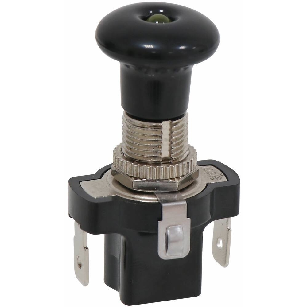 Interrupteur à tirer avec voyant LED ambre - SODELEC - 04280