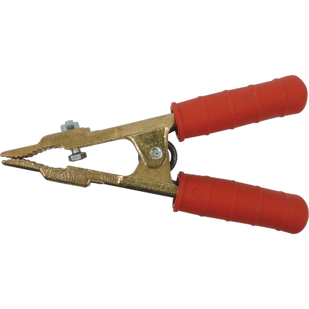 Pince laiton mors plat rouge 250A 143mm DRAKKAR - 04355