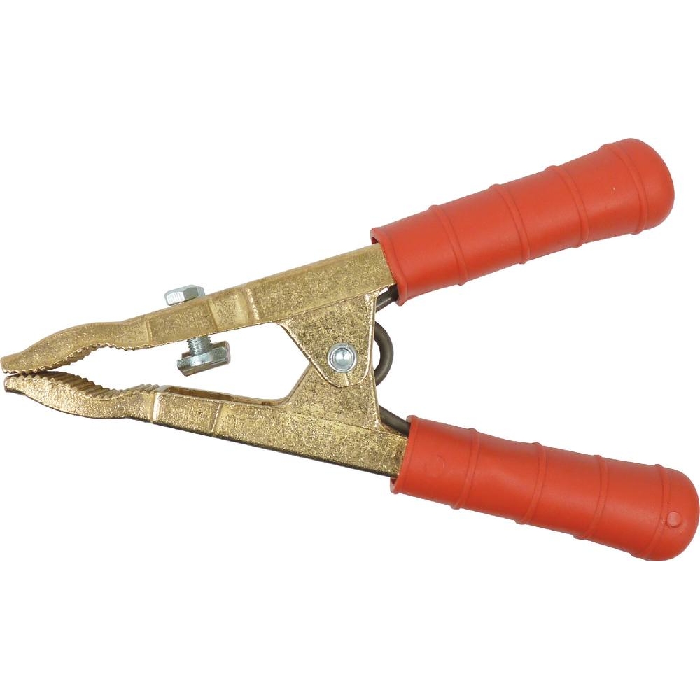 Pince laiton mors plat rouge 350A 168mm DRAKKAR - 04357