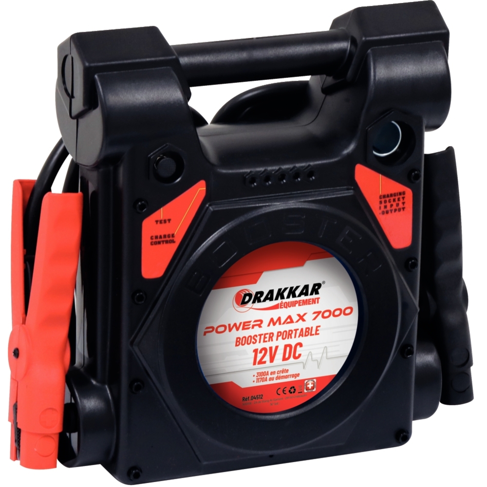 Booster 12V 3100A batterie 23Ah DRAKKAR - 04512
