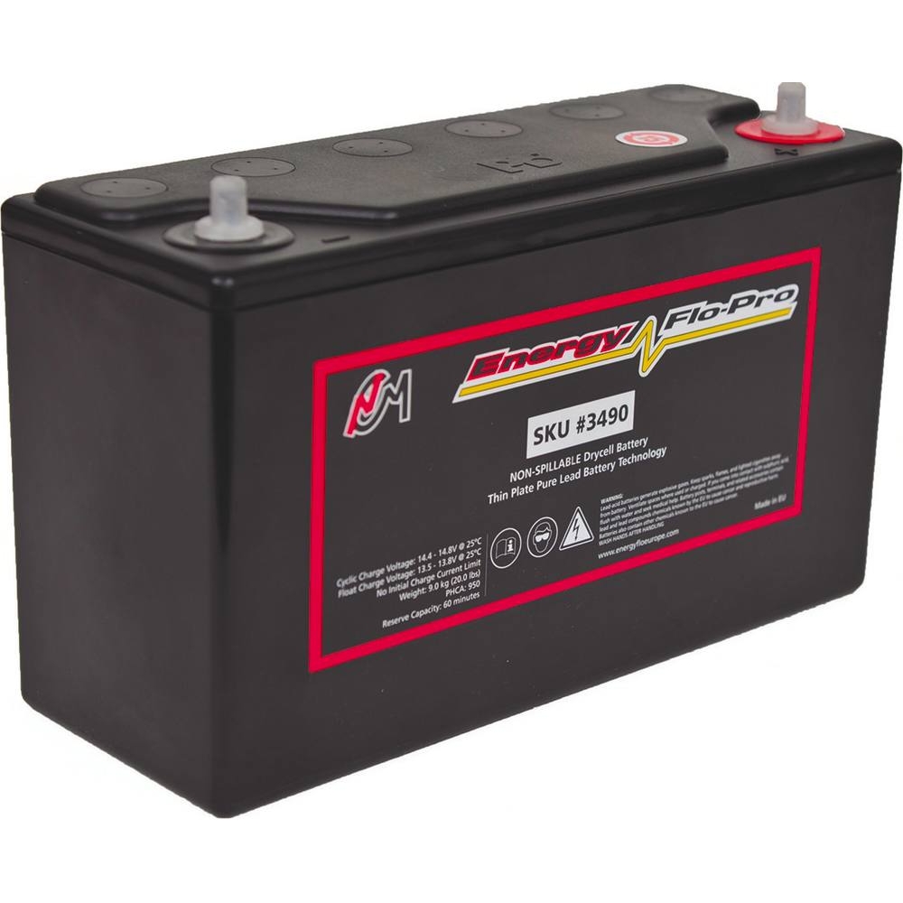 Batterie 12V 1270A pour ref 04526 DRAKKAR - 04528