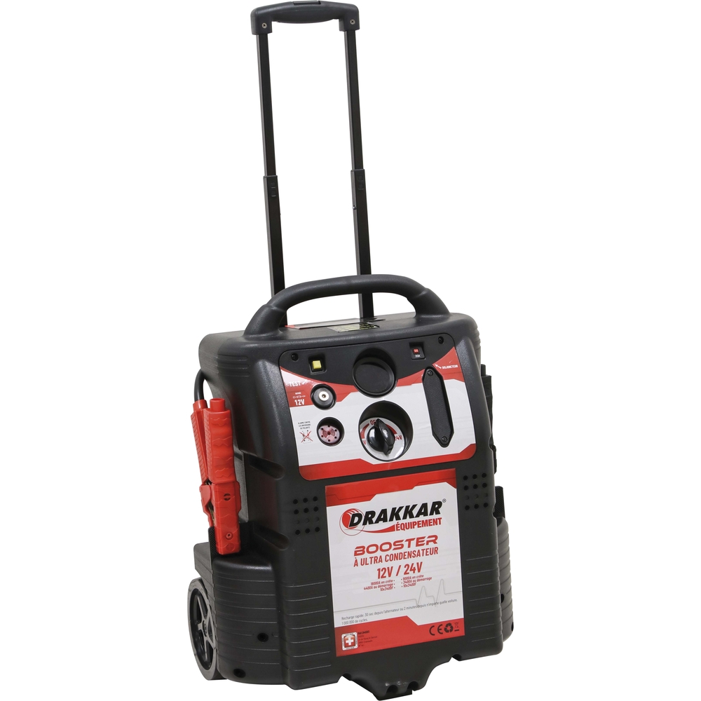 Booster a ultra condensateur 12v/24v 10x3000f DRAKKAR EQUIPEMENT - 04593