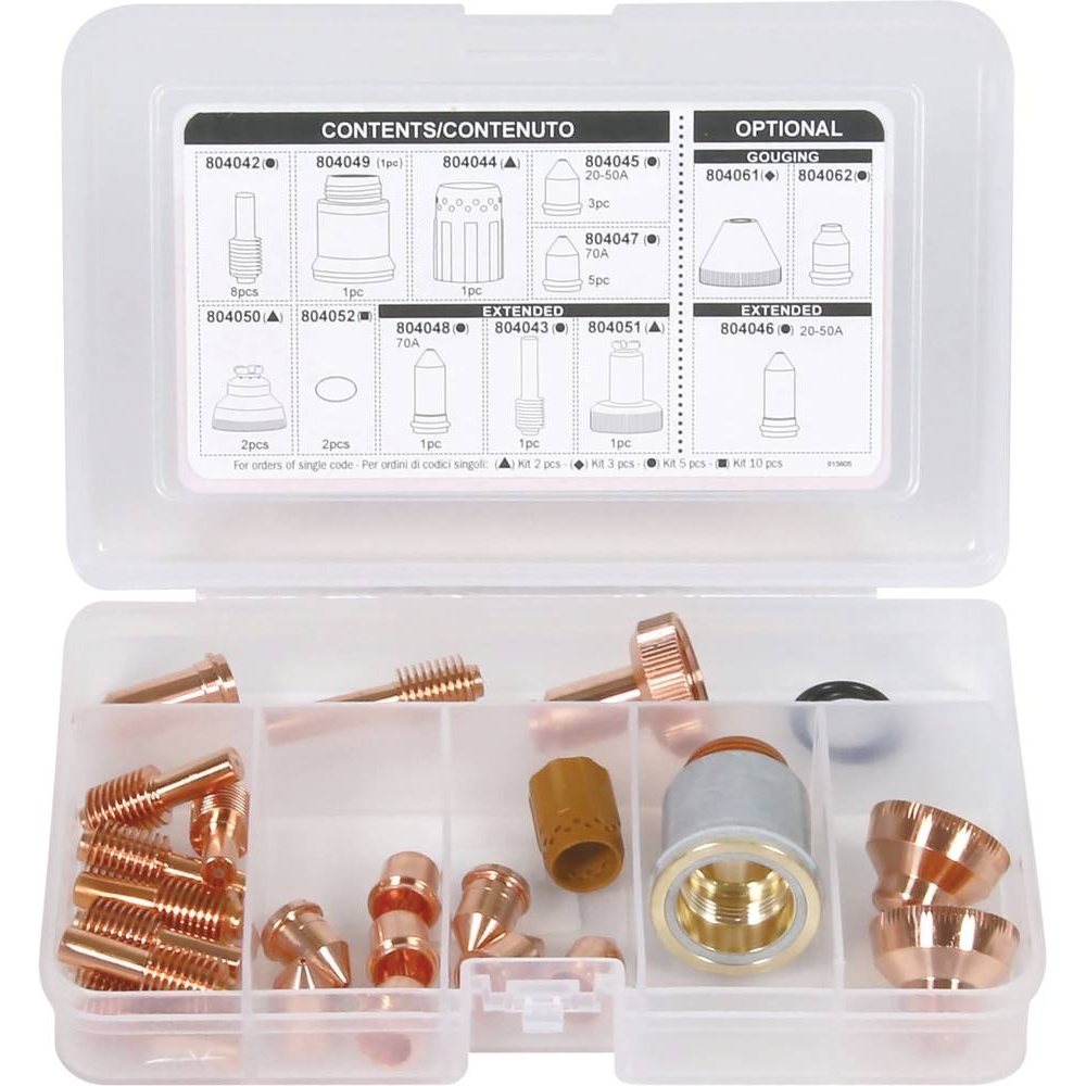 Coffret consommables pour découpeur PLASMA TELWIN - 04807
