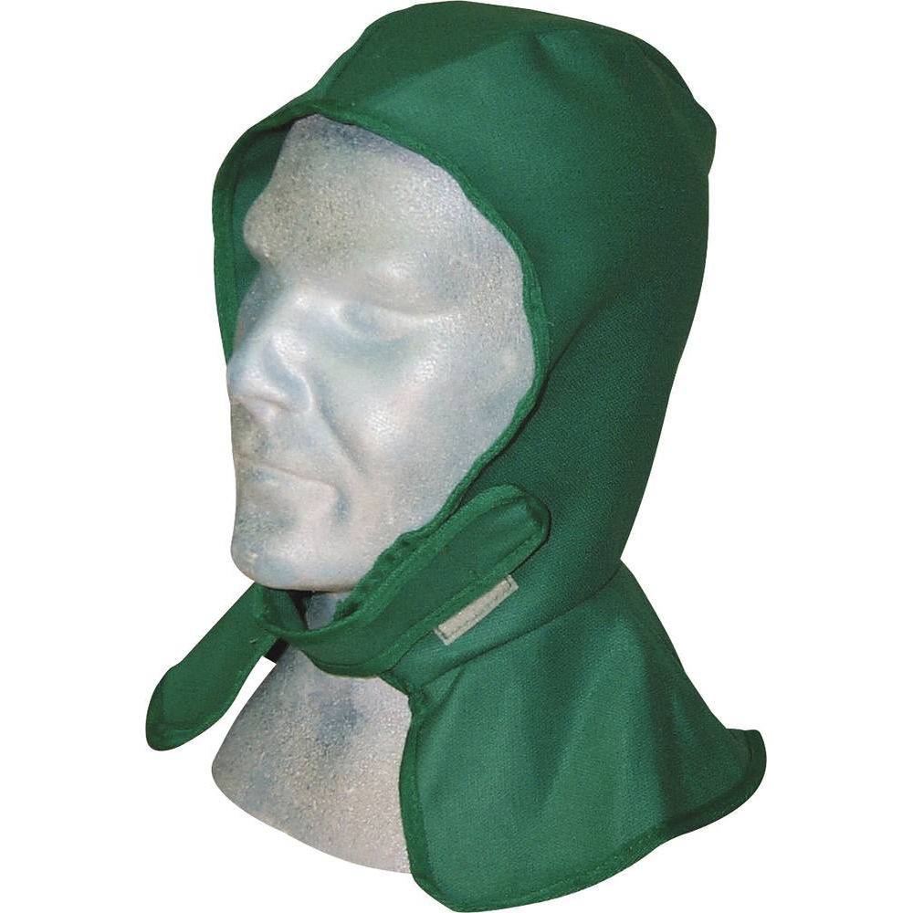 Cagoule de soudeur en coton ignifugé vert TRAFIMET - 04935