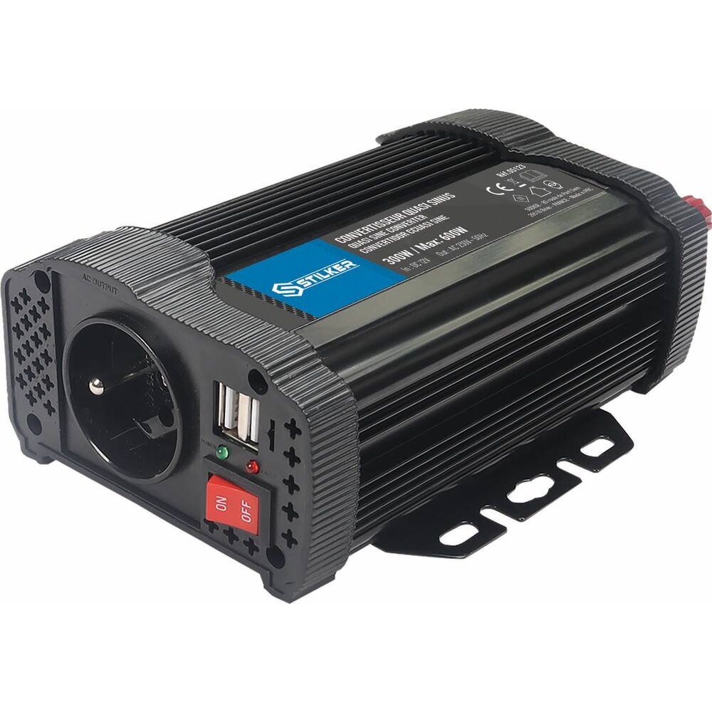 Convertisseur 12V DC/230V AC - 600W max STILKER - 05123
