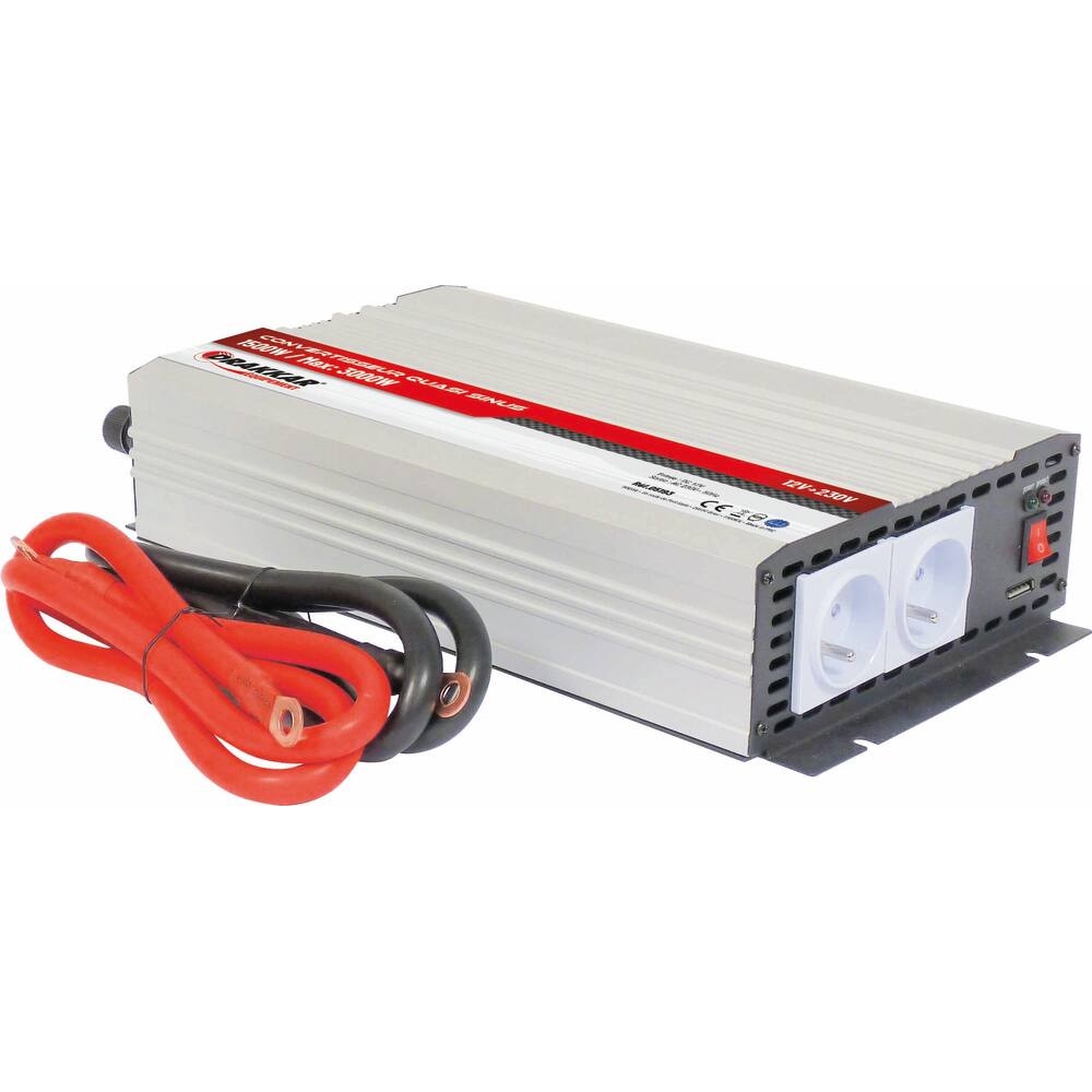 Convertisseur 12V DC/230V AC - 3000W max DRAKKAR - 05193