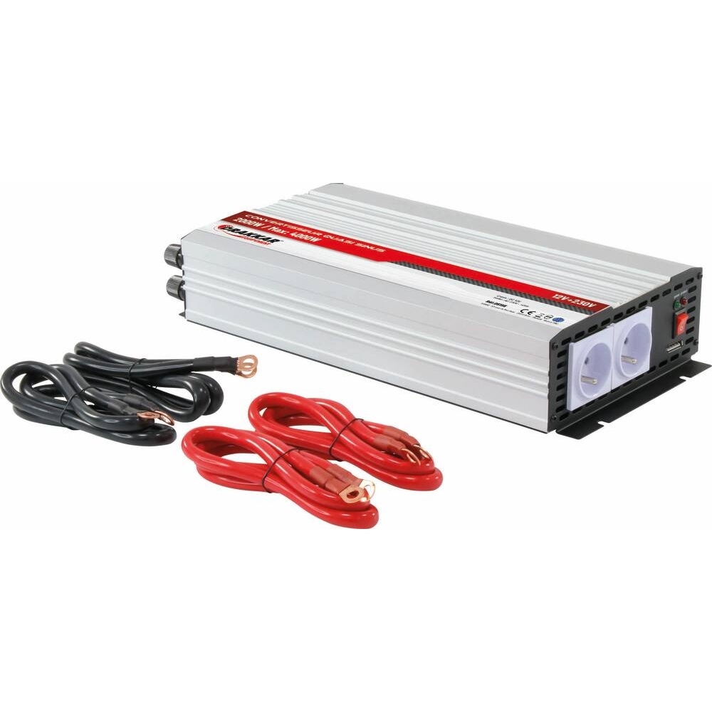 Convertisseur 12V DC/230V AC - 4000W max DRAKKAR - 05195