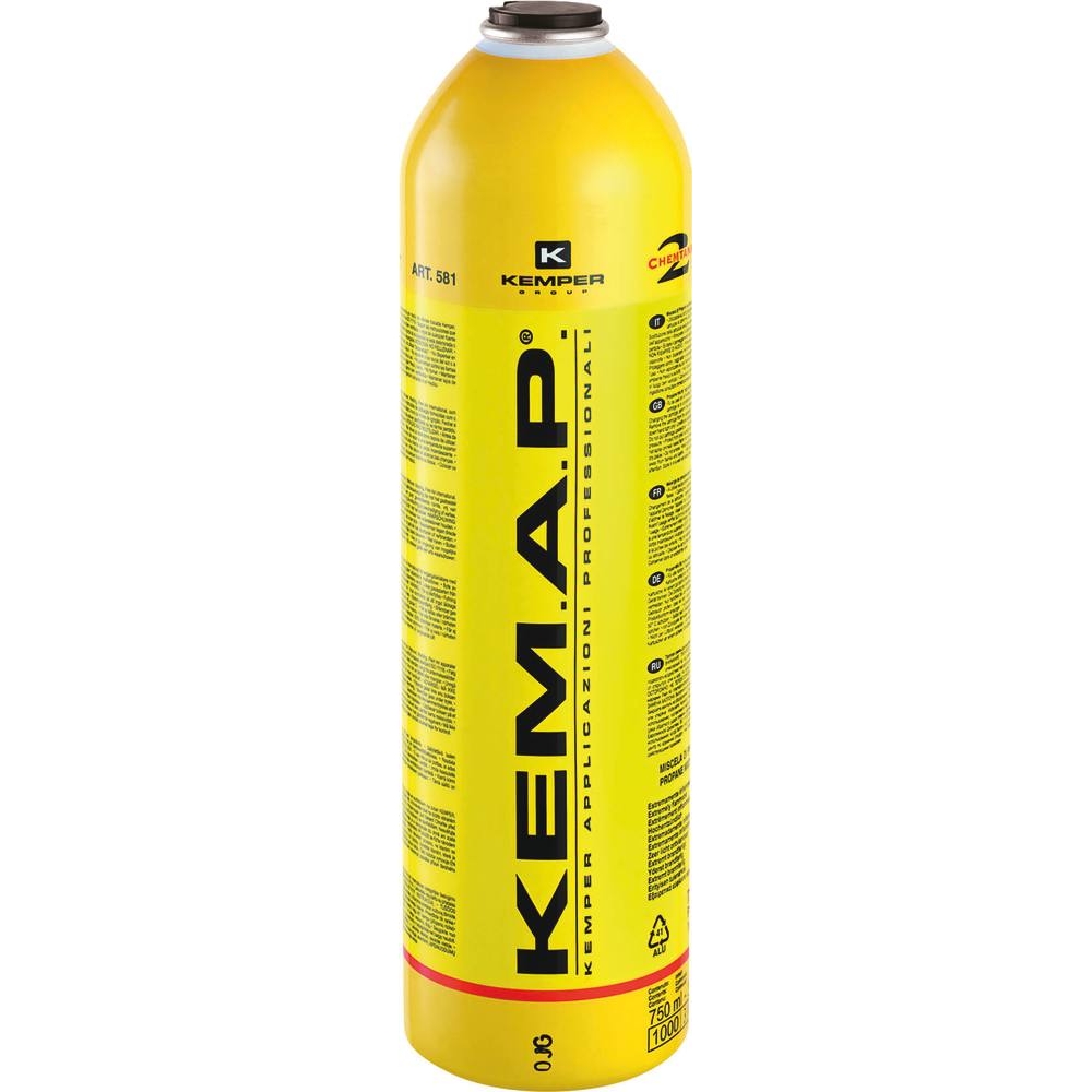 Cartouche de gaz filetage MAP 7/16