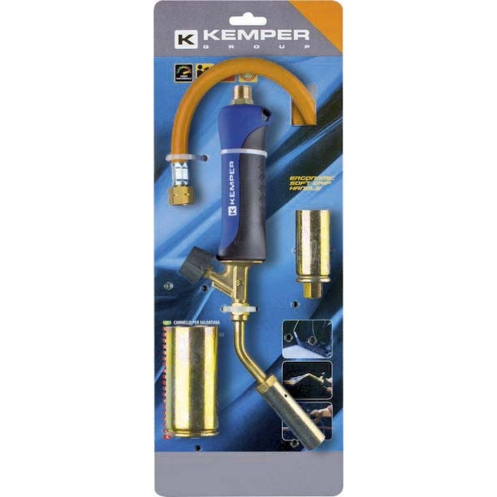 Chalumeau reglable buse 20/30/45mm tuyau 1.5m + raccord KEMPER - 05639