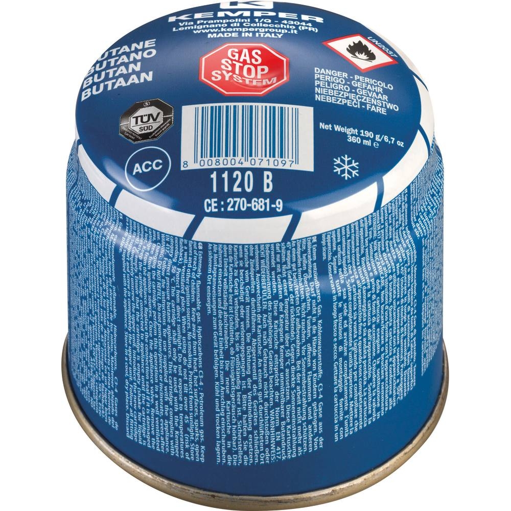 Cartouche de gaz à percer 190g KEMPER - 05641