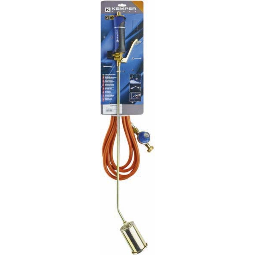 Chalumeau buse 60mm tuyau 5m + detendeur KEMPER - 05642