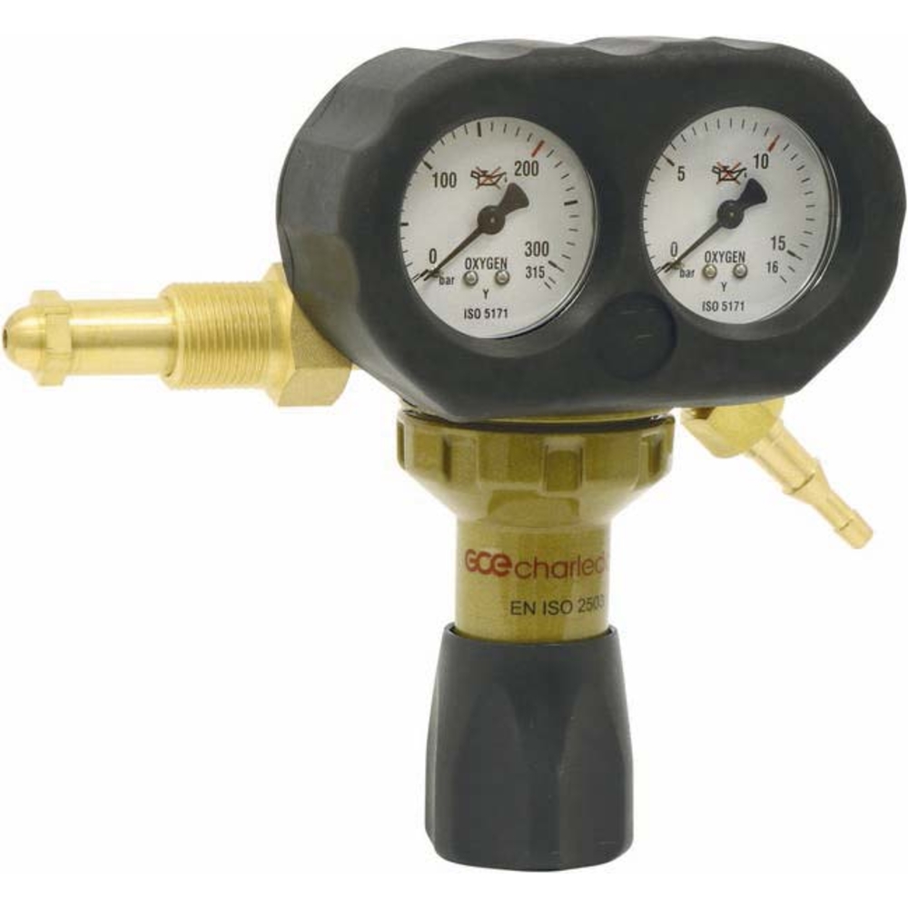 Detendeur blinde oxygene 200 bars / 0 GCE CHARLEDAVE - 05701