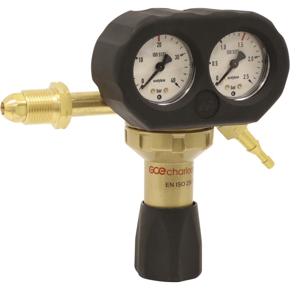 Detendeur blinde acetylene 15 bars 0 GCE CHARLEDAVE - 05703