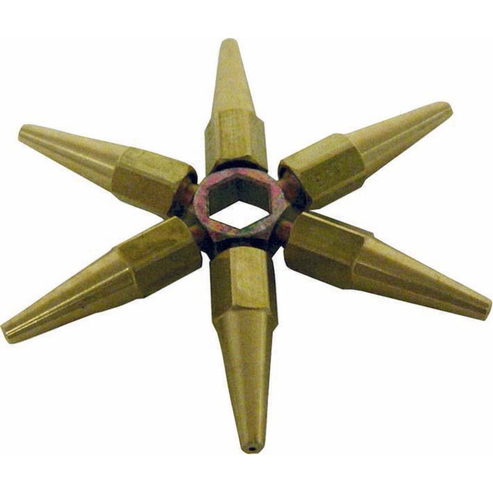 Etoile n°0 acetylene 6 becs vrac GCE CHARLEDAVE - 05712