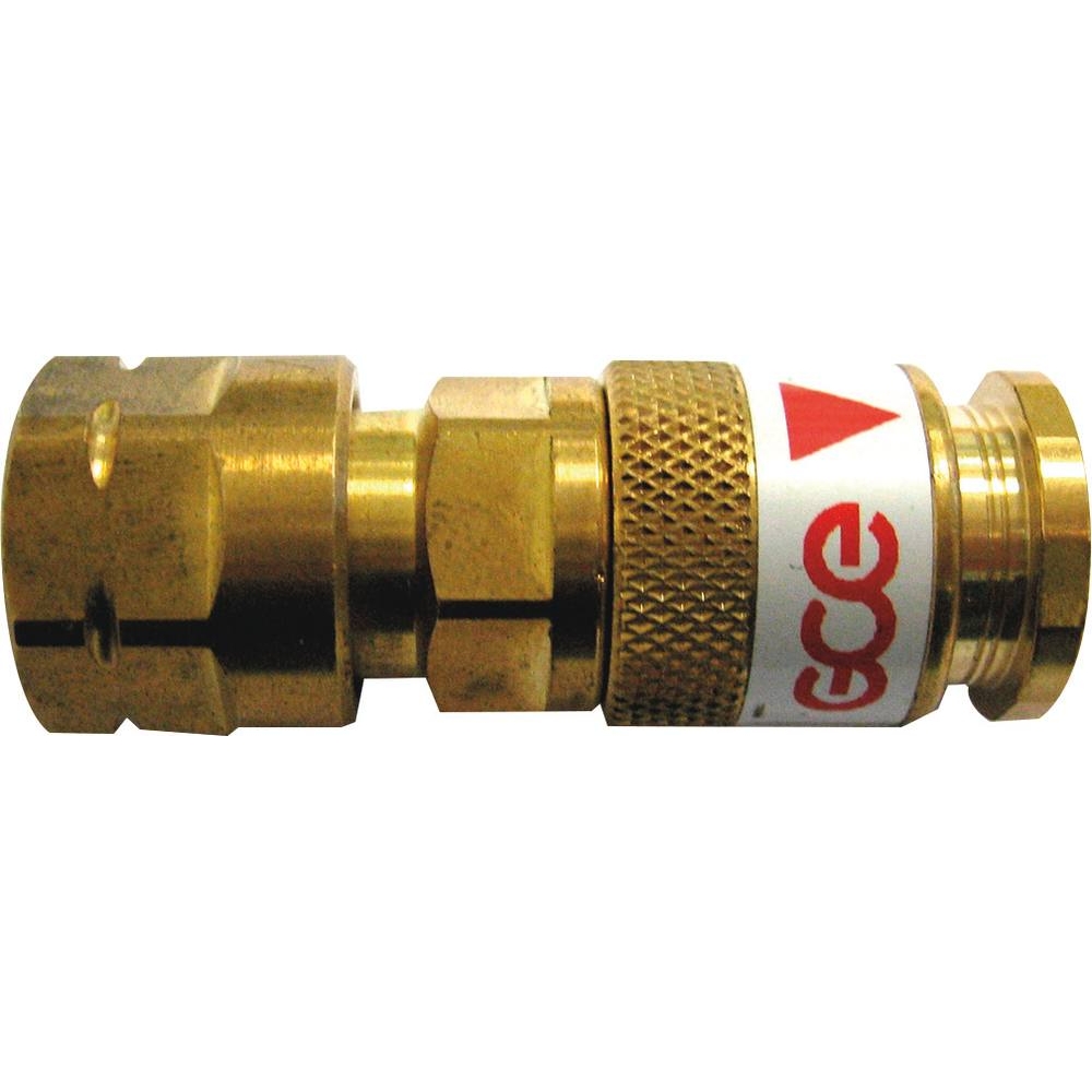 Raccord rapide femelle stoptac oxygène sur détendeur GCE CHARLEDAVE - 05725