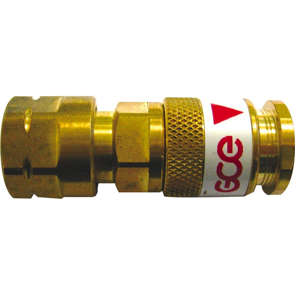 Raccord rapide femelle stoptac gaz sur détendeur GCE CHARLEDAVE - 05727