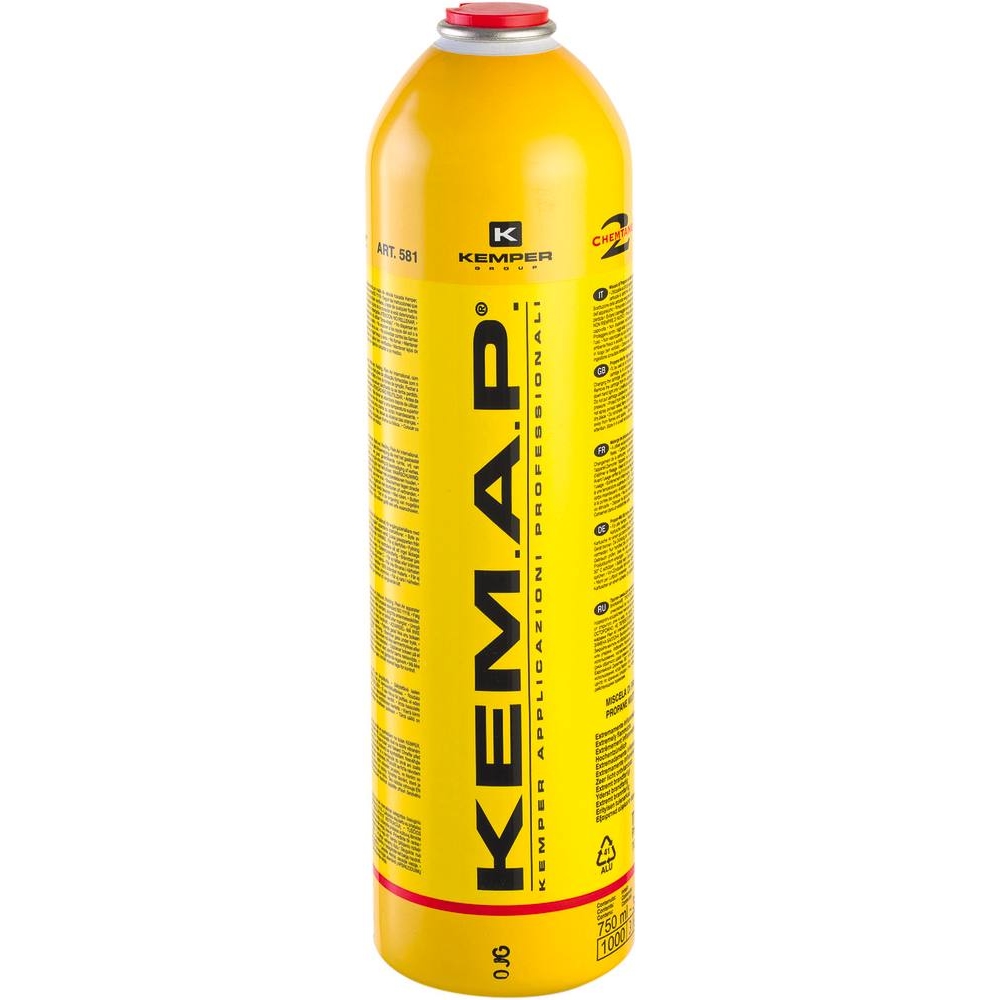 Cartouche de gaz filetage MAP 7/16