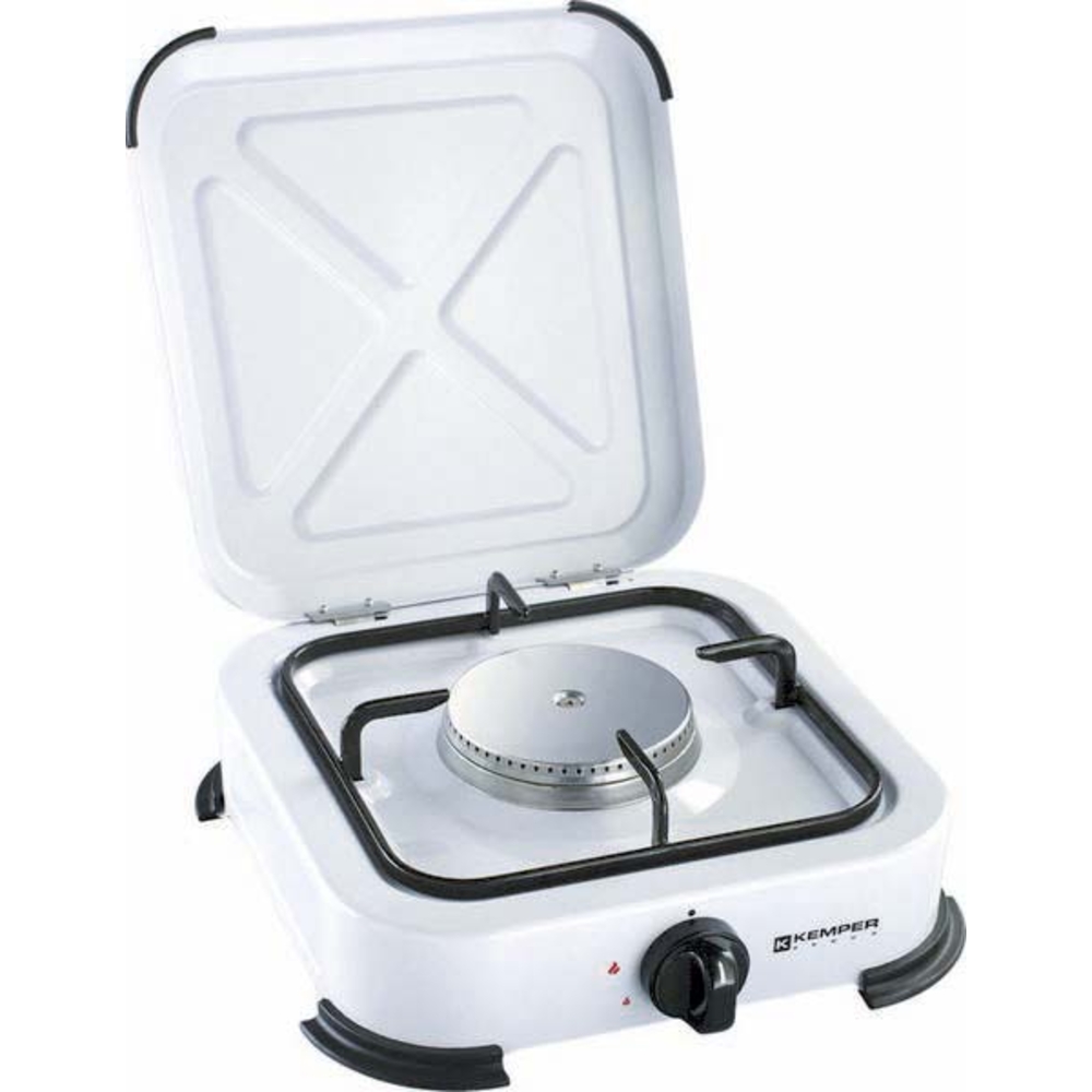 Rechaud 1 feu avec couvercle 1.2kw KEMPER - 05748