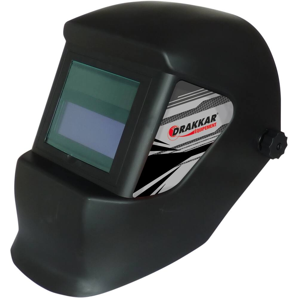 Cagoule de soudage automatique teinte 11 vision 98x35mm DRAKKAR - 05761