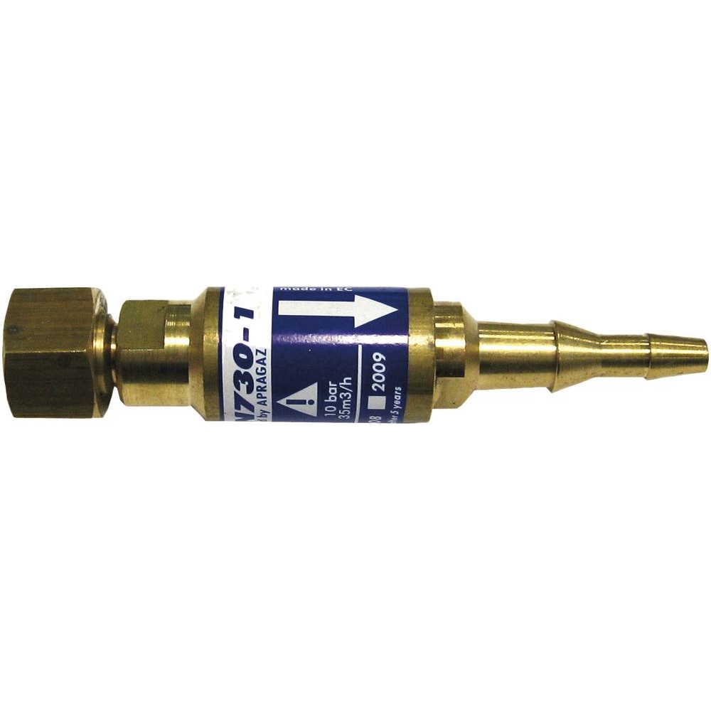 Pare flamme détendeur oxygène 16x150 D pour tuyau 6 et 10mm GCE CHARLEDAVE - 05771