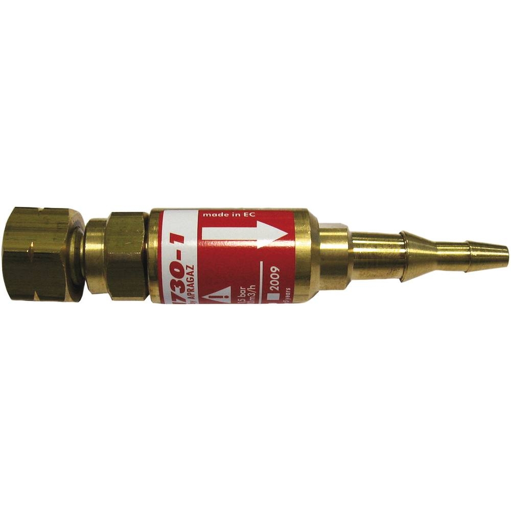 Pare flamme détendeur gaz 16x150 G pour tuyau 6 et 10mm GCE CHARLEDAVE - 05773