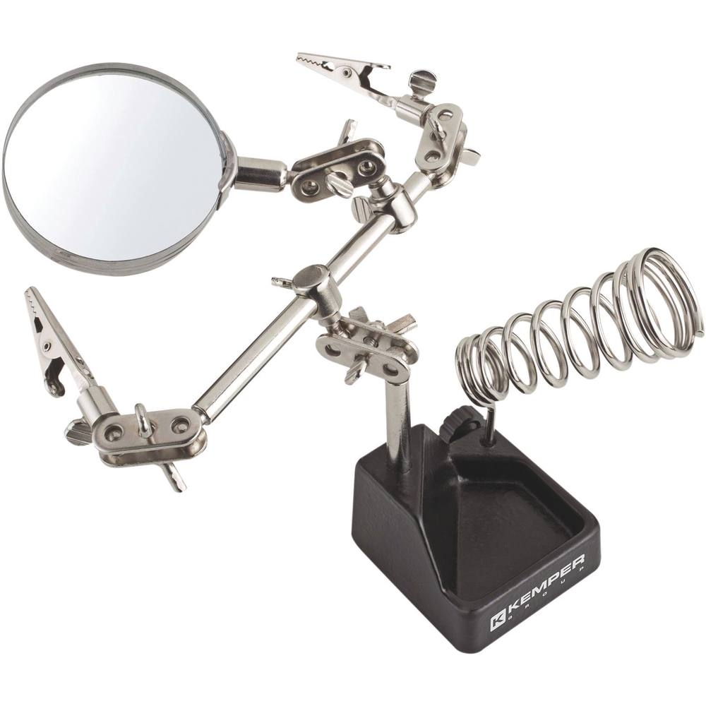 Support et loupe pour fer à souder KEMPER - 05810