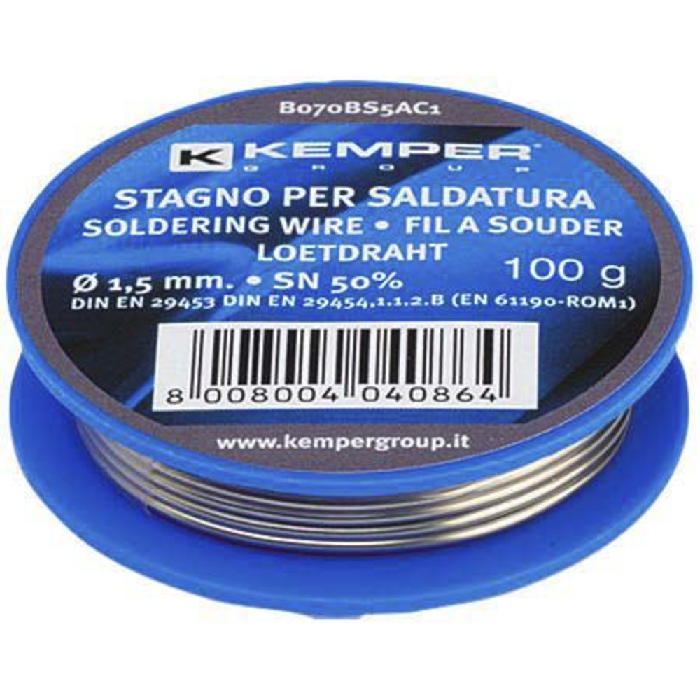 Etain en fil diametre 1.5mm KEMPER - 05817