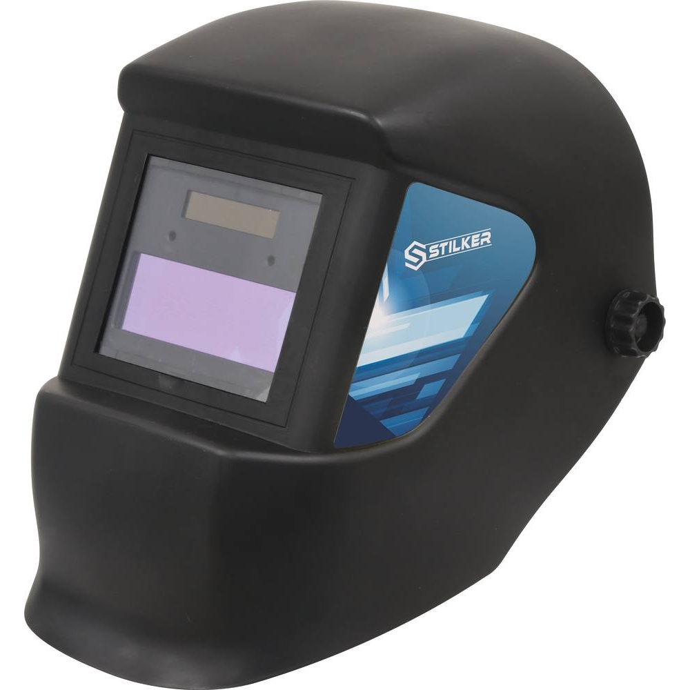 Cagoule de soudage automatique teinte 11 vision 98x35mm STILKER - 05885