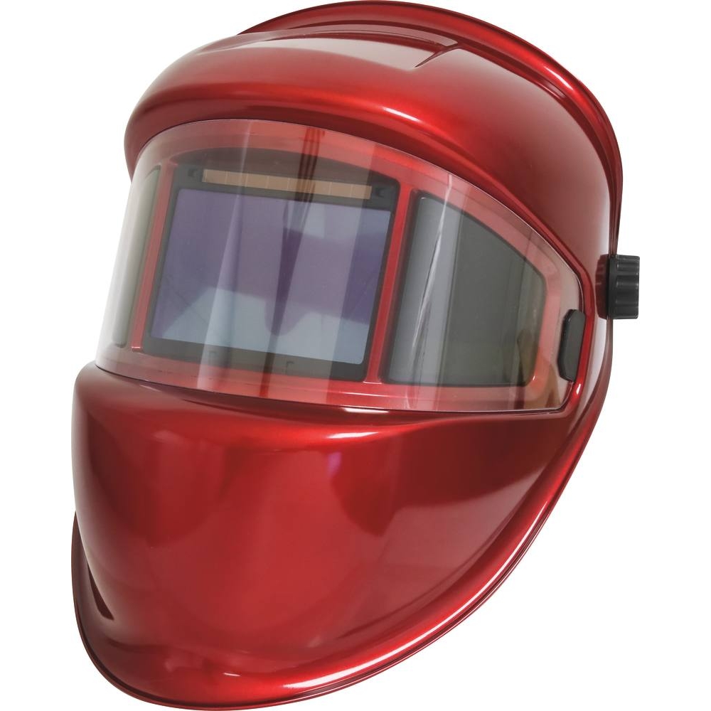 Cagoule de soudage automatique teinte 5/9-9/13 vision 100x67mm + vision de côté DRAKKAR - 05889