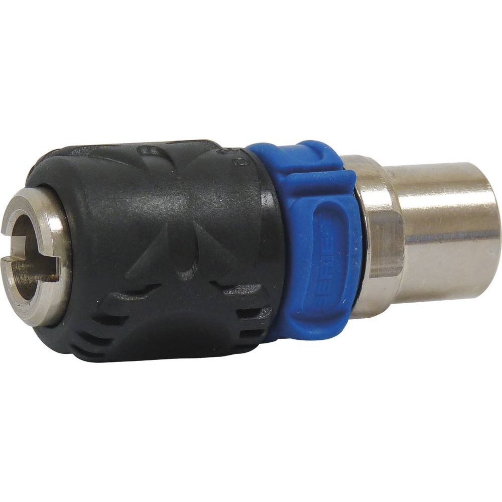 Raccord rapide femelle de sécurité universel filetage femelle 3/8