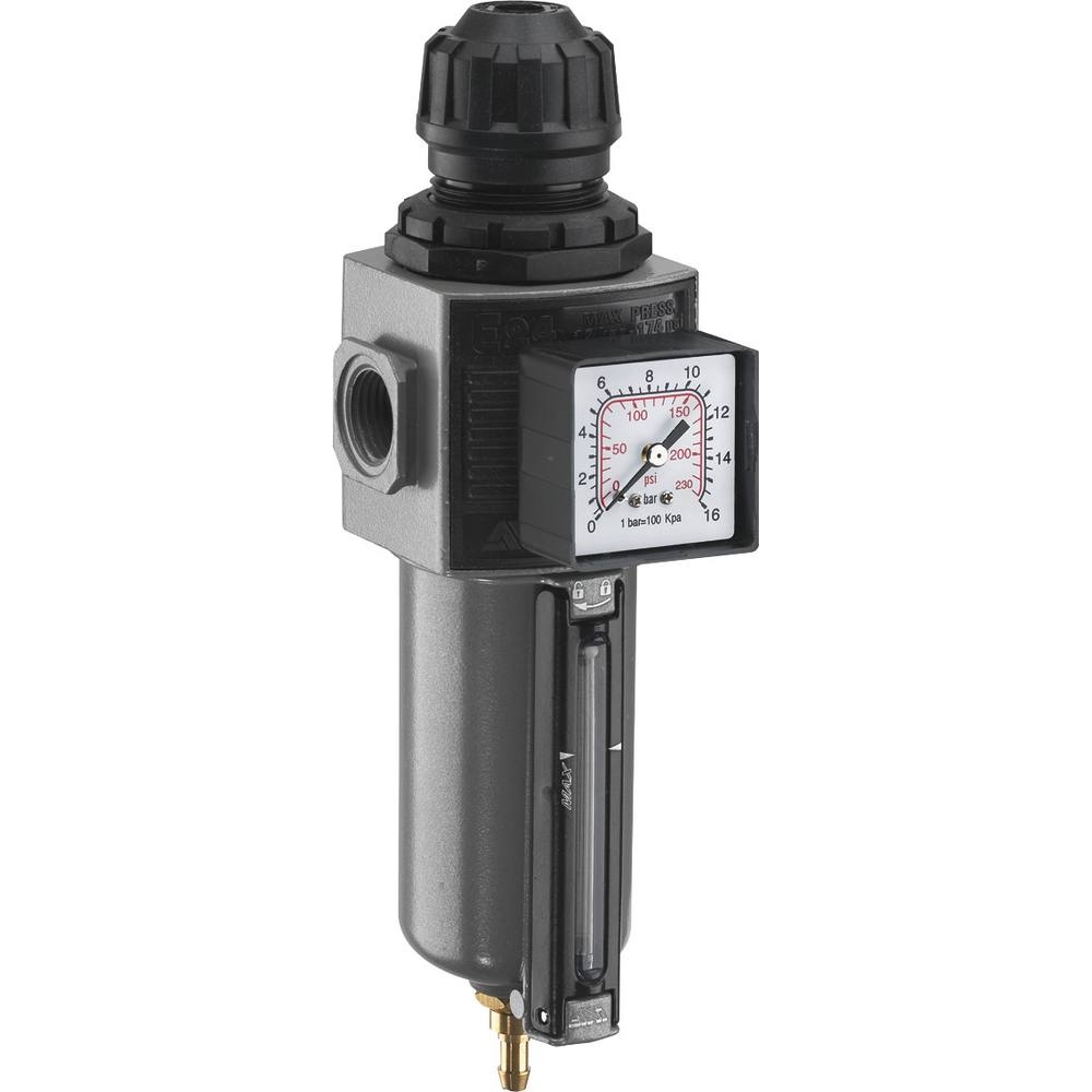 Régulateur avec filtre à air femelle 1/2