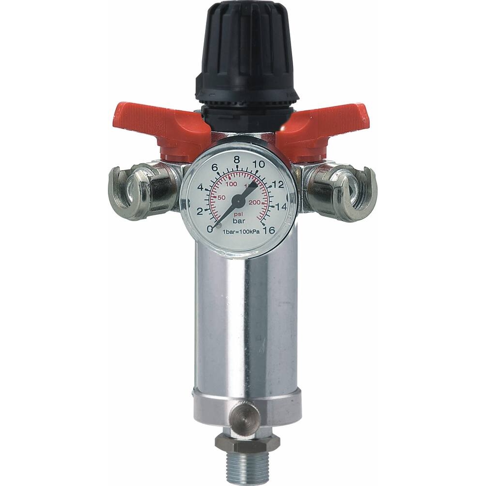 Régulateur de pression avec filtre et manomètre 3/8
