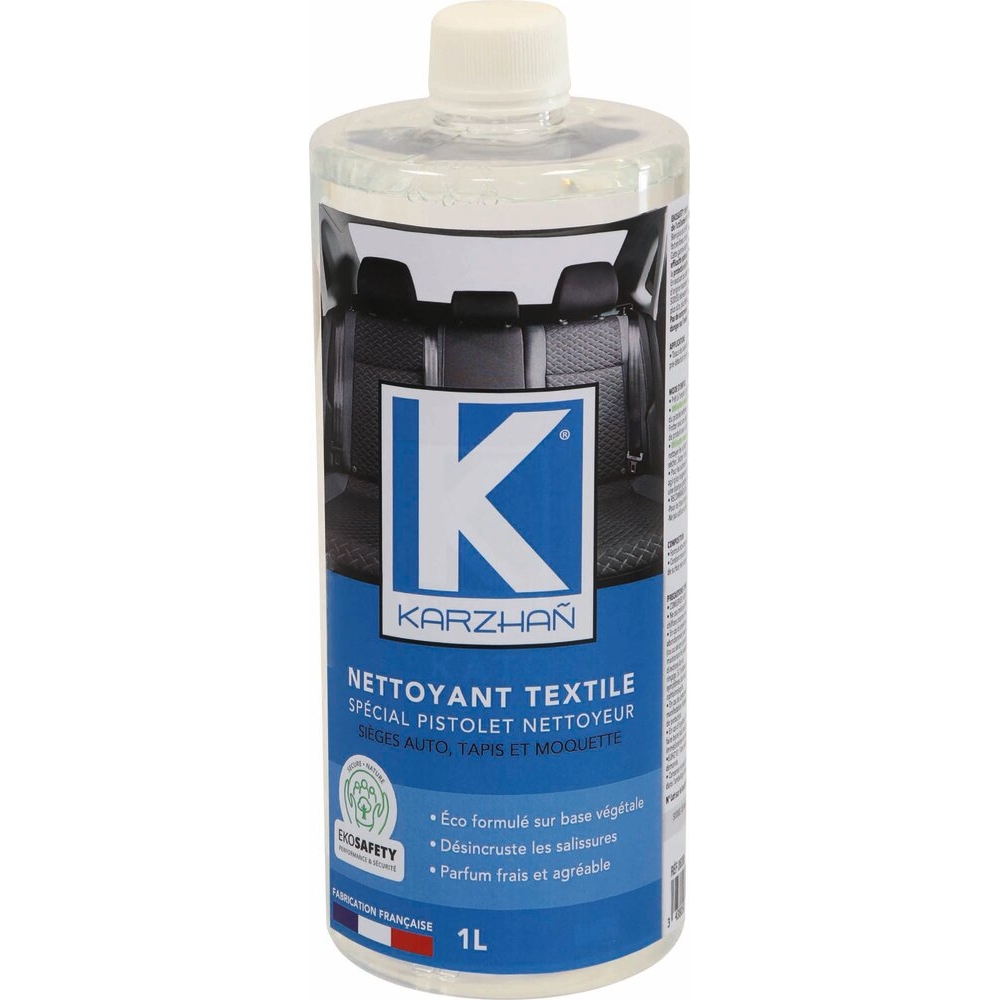 Nettoyant textile pour pistolet pneumatique - bidon de 1L KARZHAN - 06395