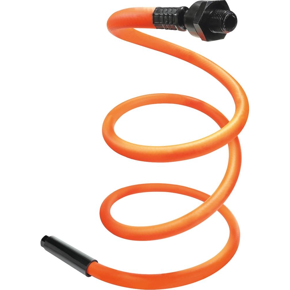 Rallonge tuyau air comprimé ultra flexible avec raccords 1/4