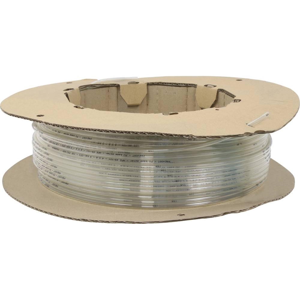 Tuyau air comprimé en polyuréthane incolore 7x10mm 100m - 06529