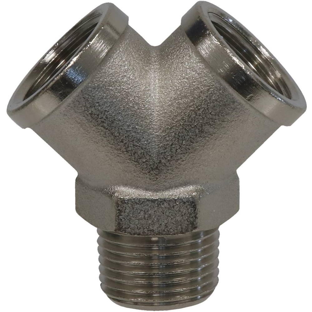 Raccord en Y mâle 3/8" et 2 femelles 3/8" ANI - 06558