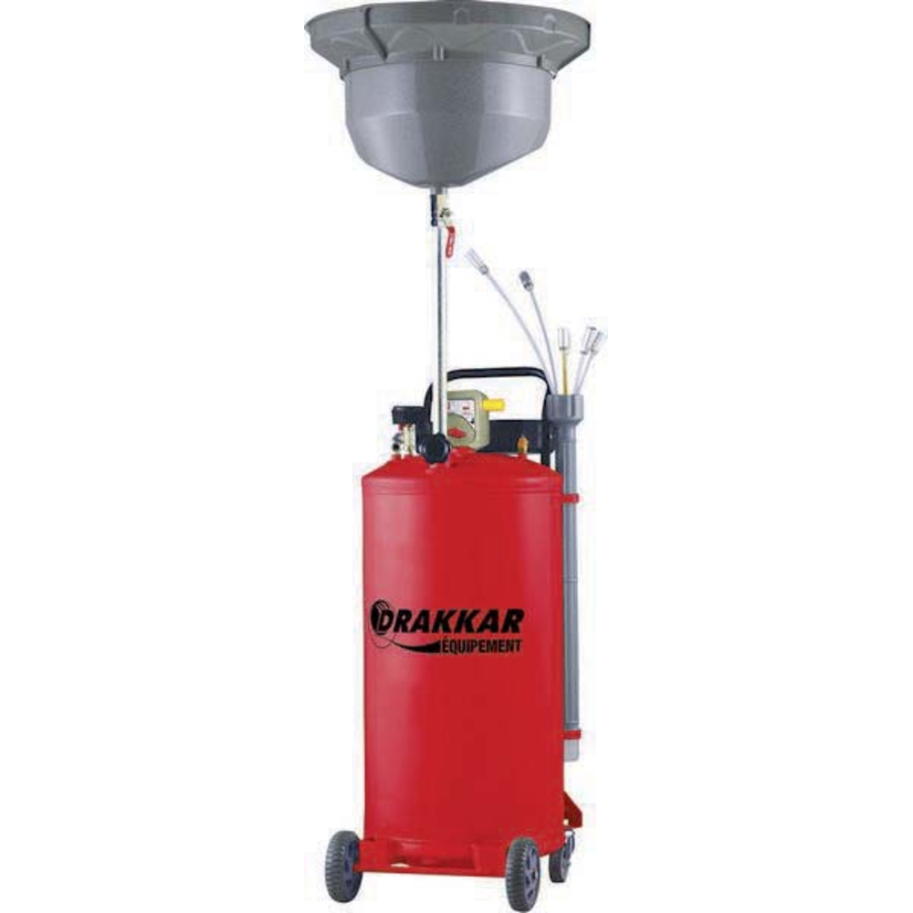 Vidangeur pneumatique par gravite et aspiration 80l DRAKKAR EQUIPEMENT - 07112