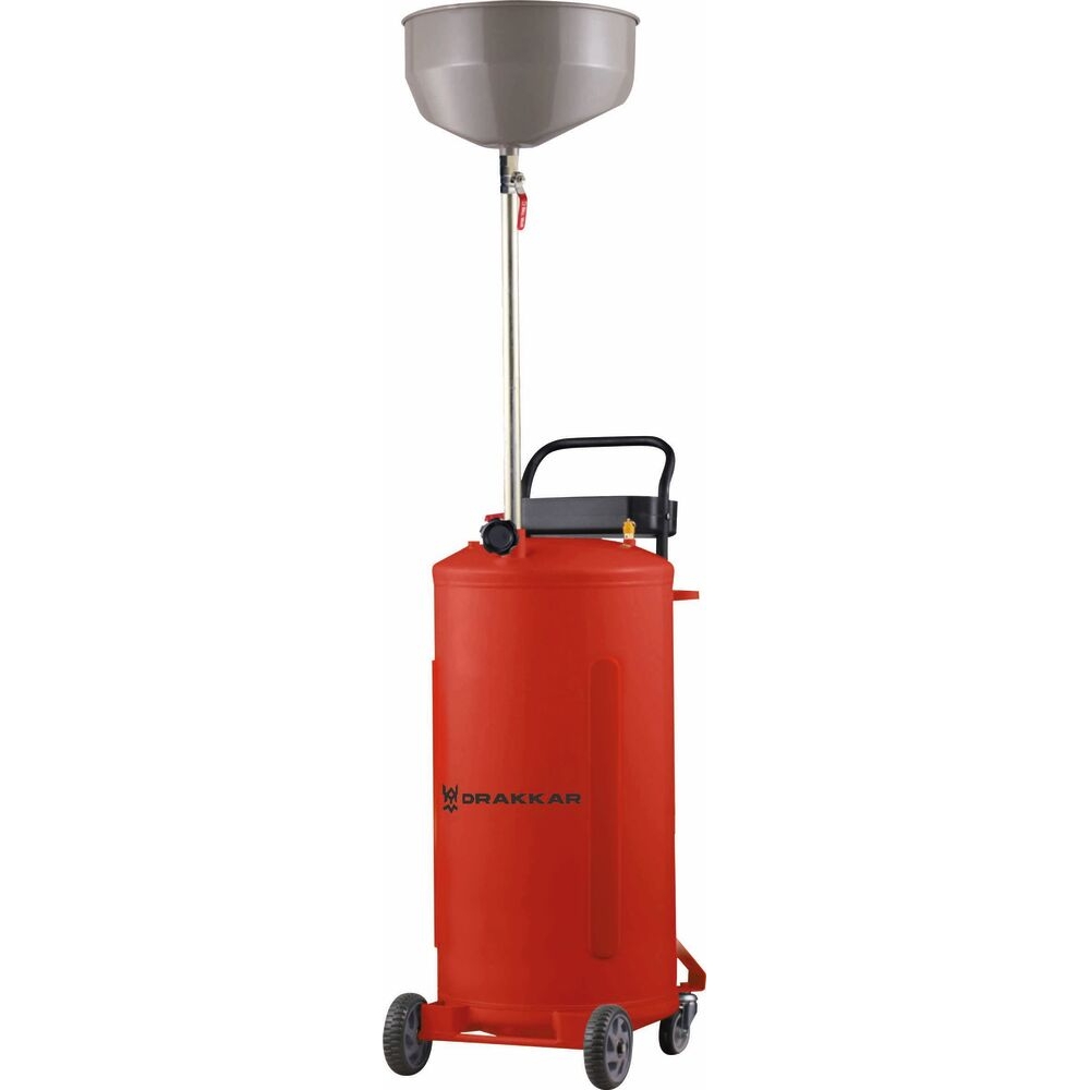 Vidangeur d'huile mobile par gravité 65L DRAKKAR - 07113