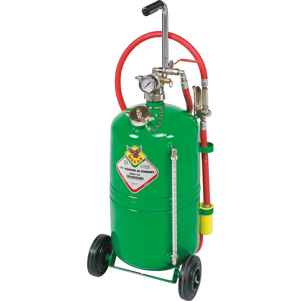 Distributeur pneumatique d'huile mobile 24L autonome RAASM - 07222