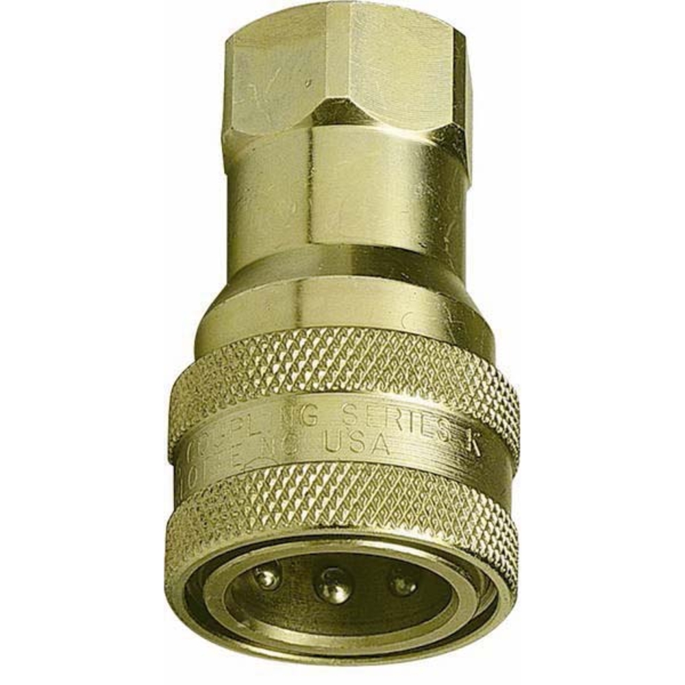 Raccord rapide auto femelle 1/4' pression max 350 bars RAASM - 07228