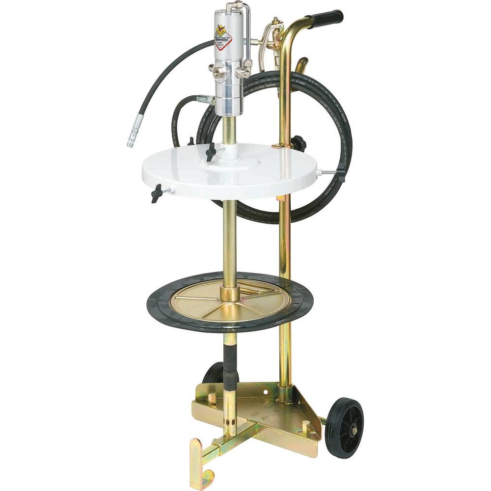 Ensemble pneumatique graisse 50/60kg 50:1 avec pistolet tuyau 4m et chariot 2 roues RAASM - 07266