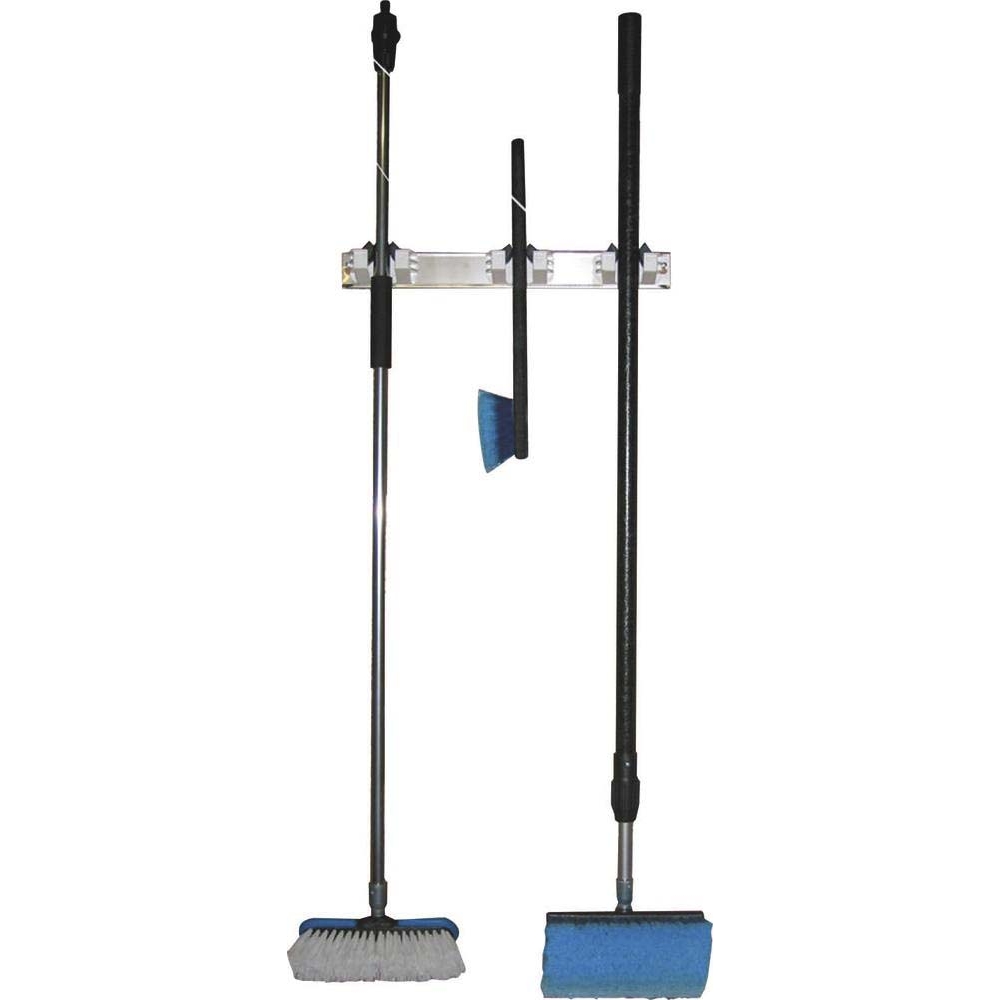 Support inox 500mm pour manche 3 attache - 07331