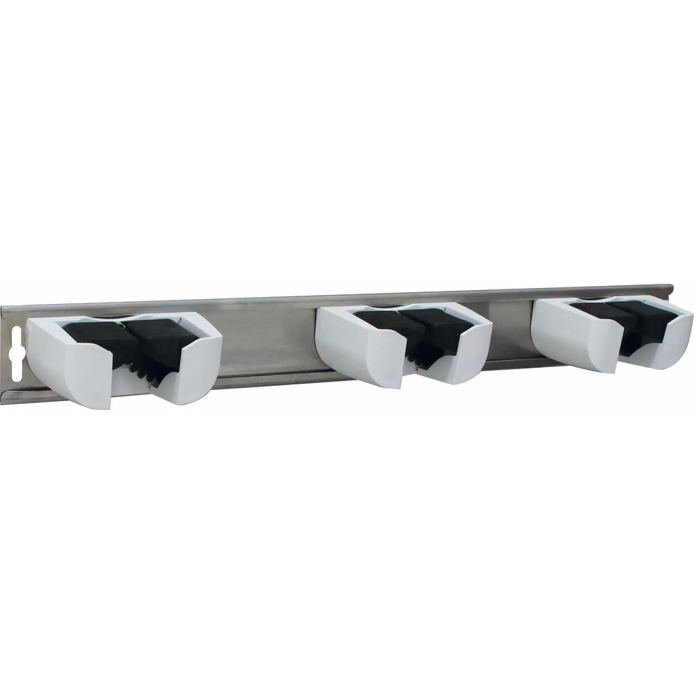 Support inox 500mm pour manche 3 attaches KARZHAN - 07331
