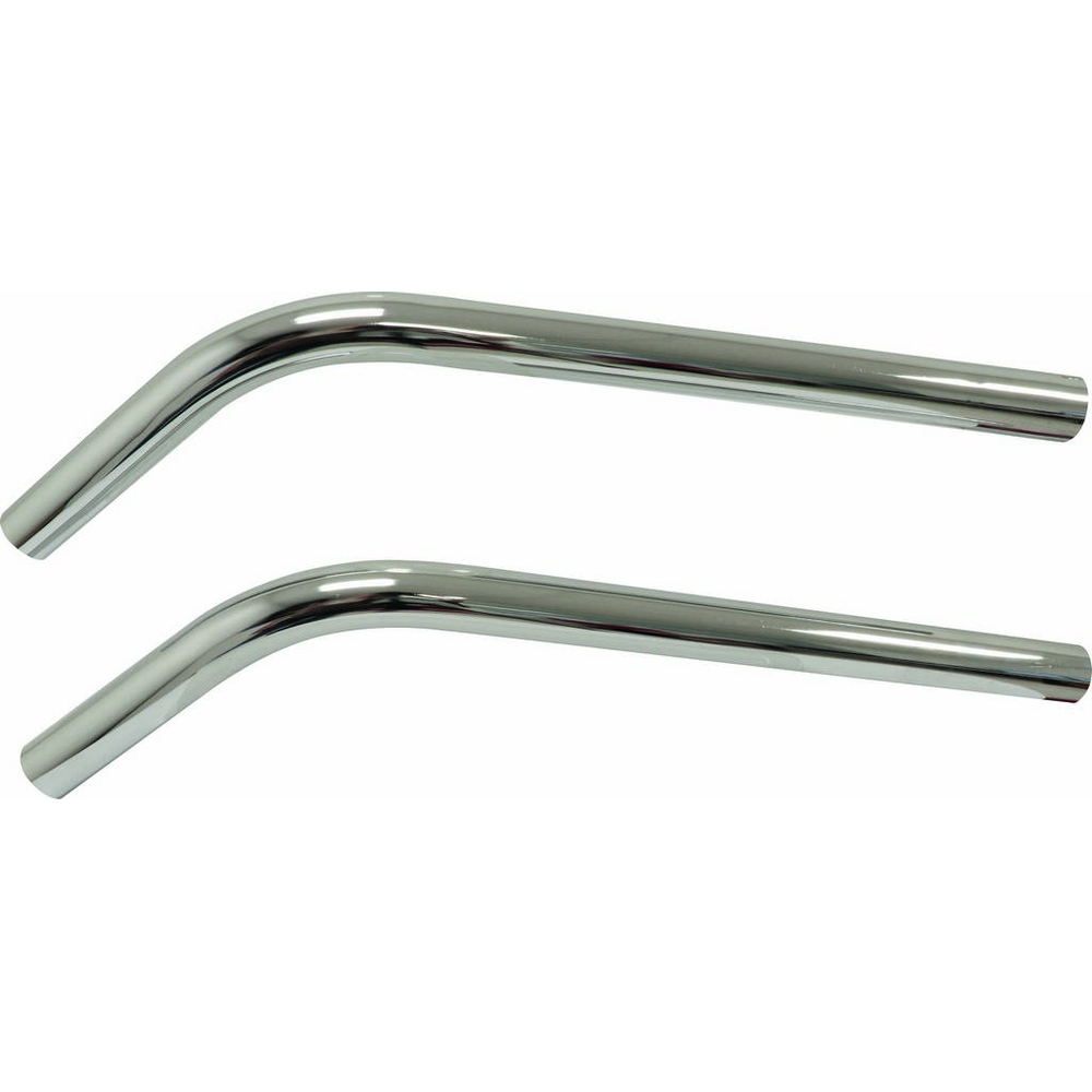 Lot de 2 tubes metalliques d.38mm pour aspirateurs 07406 + 07408 - 07366