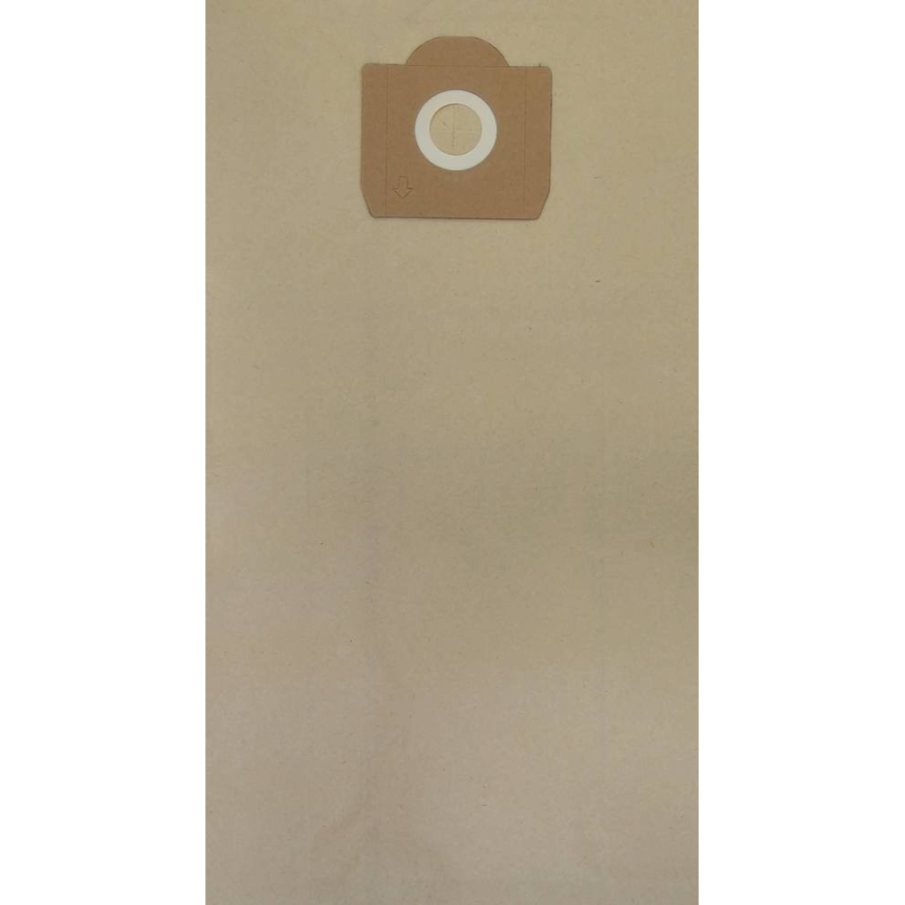 Lot de 10 sacs en papier 80l pour aspirateur 07406 + 07408 - 07377