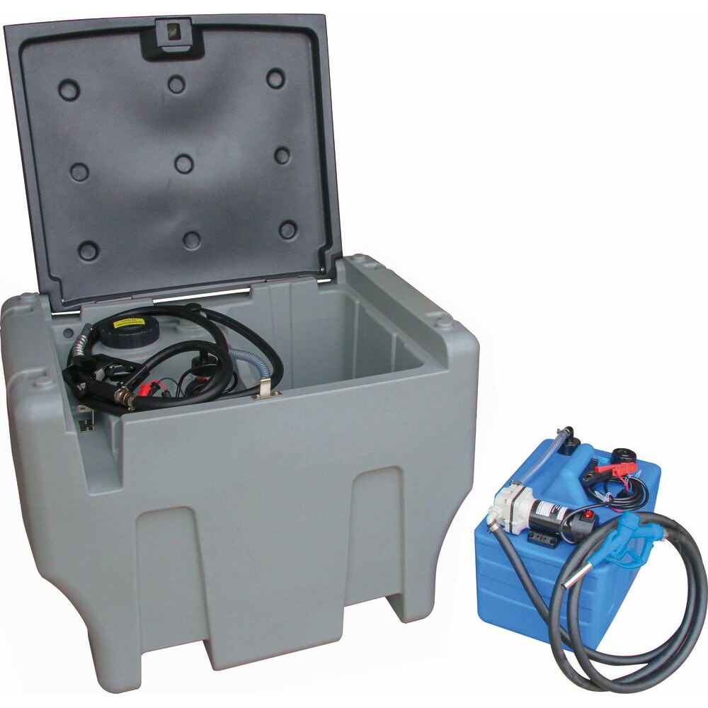 Cuve de ravitaillement mixte gasoil/AdBlue 12V 400/50L - 40/17 l/min DRAKKAR - 08039