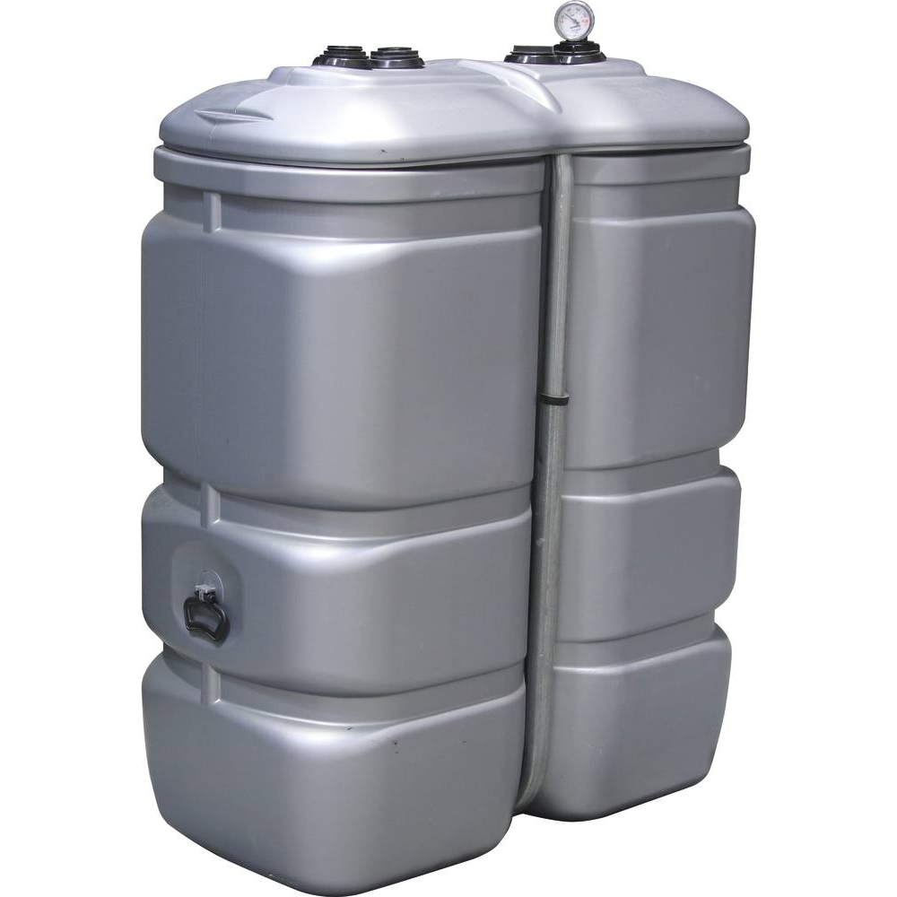 Cuve de stockage gasoil PEHD 750L double paroi SCHUTZ - 08060