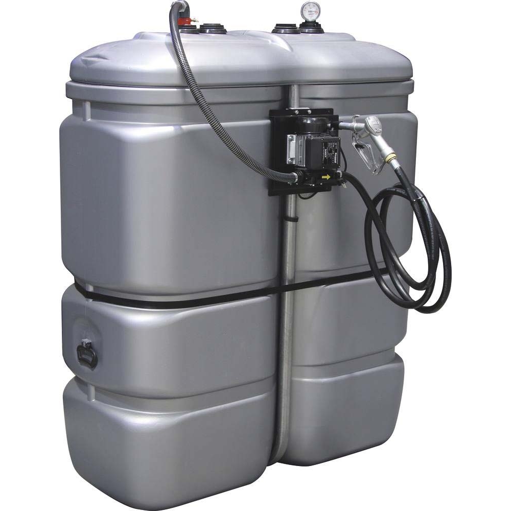 Cuve de stockage fuel pehd double paroi 1000l DRAKKAR EQUIPEMENT - 08072