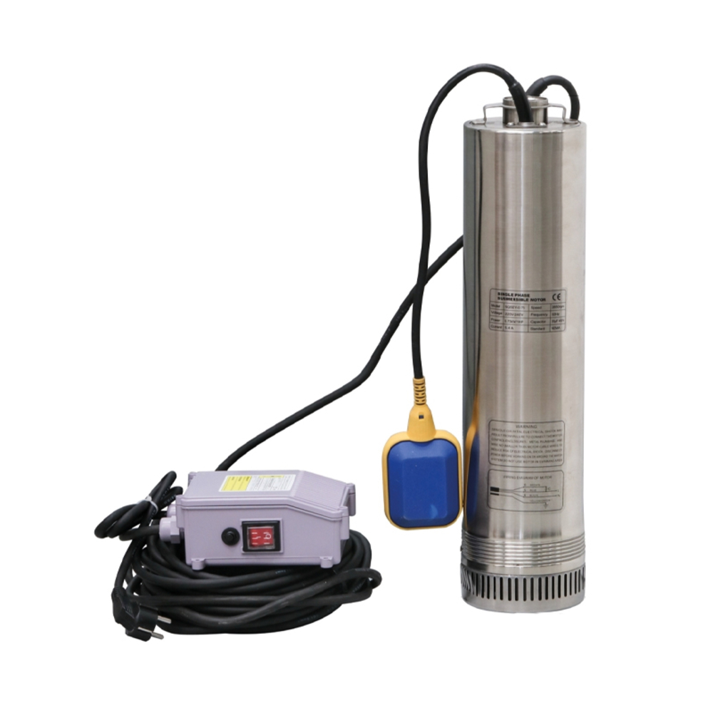 POMPE DE PROFONDEUR 750W 43M AVEC FLOTTEUR - DRAKKAR EQUIPEMENT - 08105