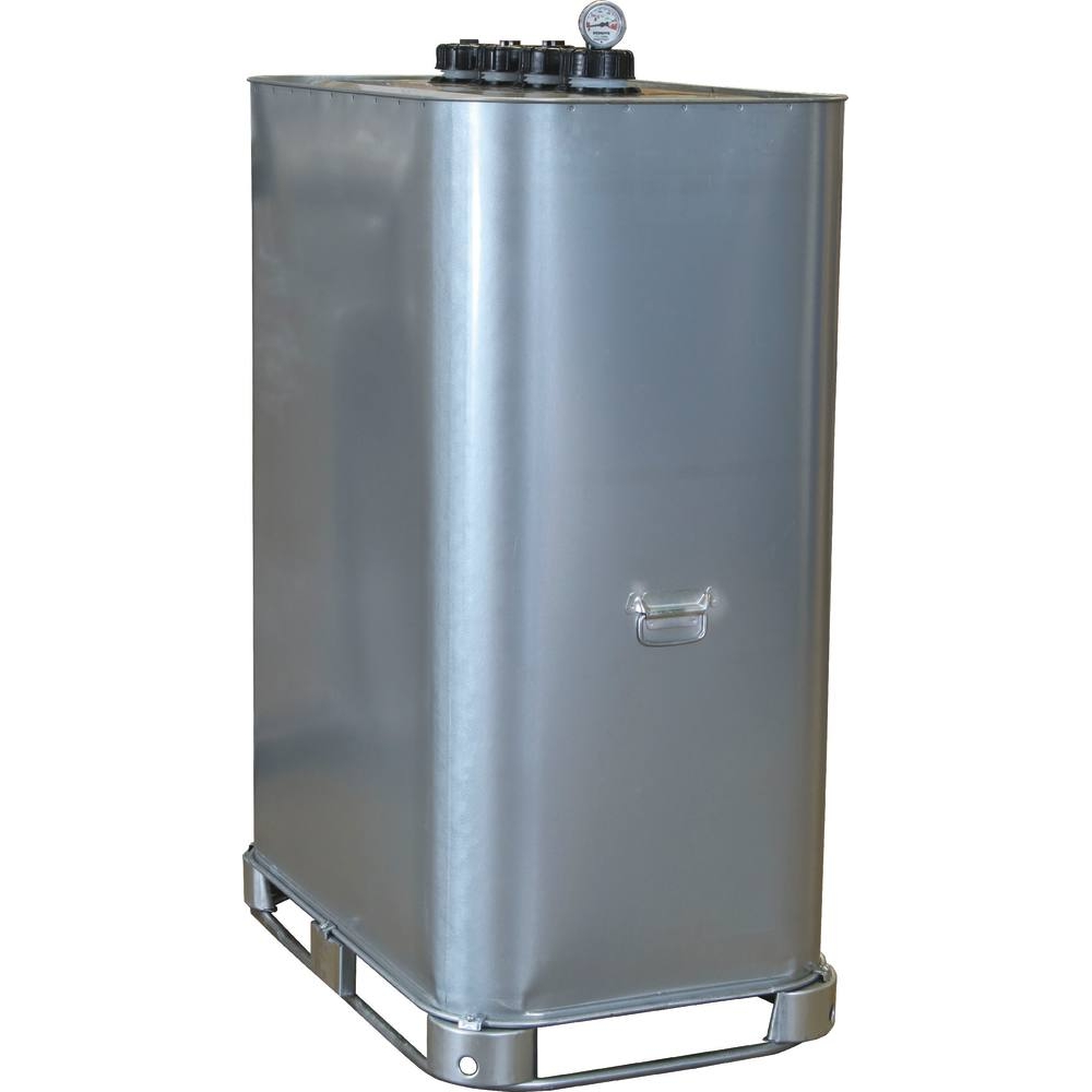 Cuve de stockage gasoil galvanisée 1000L double paroi SCHUTZ - 08120